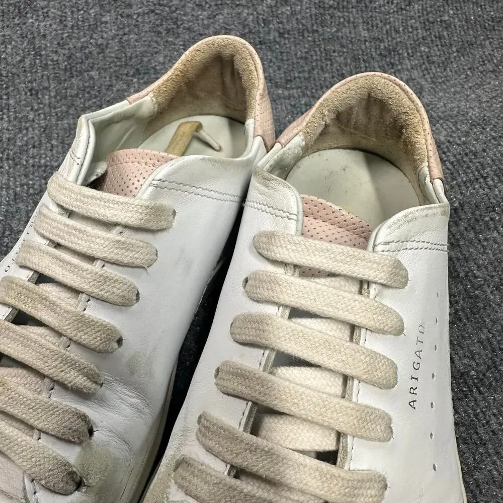 Axel Arigato Women’s Clean 90 Sneakers Minimalist Leather Colorblock Shoes 7.5
